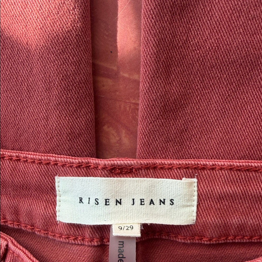 Vervet High-Rise Women's Jeans in Dusty Rose - Tummy Control - Picture 2 of 4